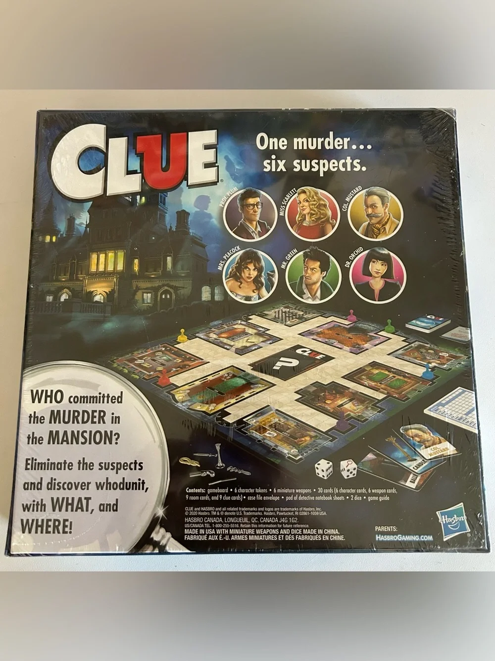 Hasbro Clue The Classic Mystery Board Game Brand New Sealed